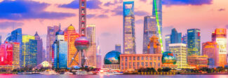 Shanghai Sunset Jigsaw Puzzle