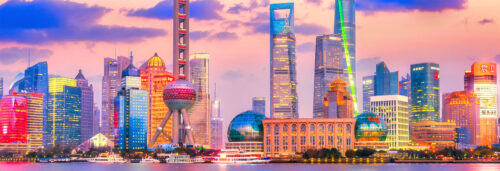 Shanghai Sunset Jigsaw Puzzle