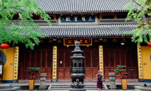 Shanghai Temple Jigsaw Puzzle