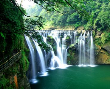 Shifen Waterfall Jigsaw Puzzle