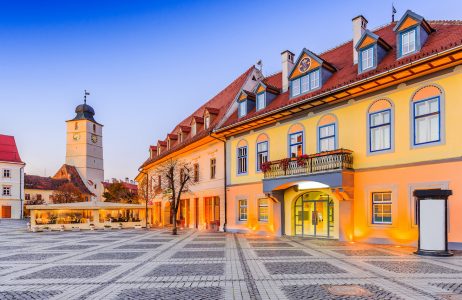 Sibiu Town Square Jigsaw Puzzle