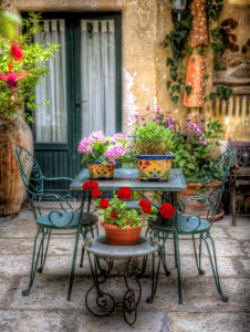 Sicilian Patio Jigsaw Puzzle