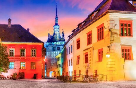 Sighisoara Evening Jigsaw Puzzle