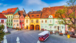 Sighisoara Town Square