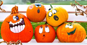 Silly Fall Pumpkins