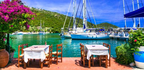 Sivota Harbor Jigsaw Puzzle