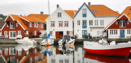 Skudeneshavn Harbor Jigsaw Puzzle