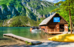 Slovenia Boathouse Jigsaw Puzzle