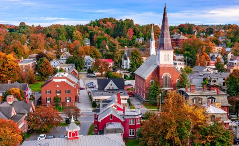 Small Town Jigsaw Puzzle