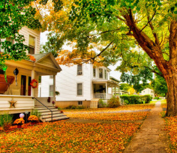 Small Town Houses Jigsaw Puzzle