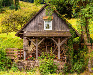 Small Watermill Jigsaw Puzzle