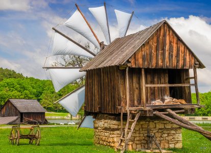 Small Windmill Jigsaw Puzzle