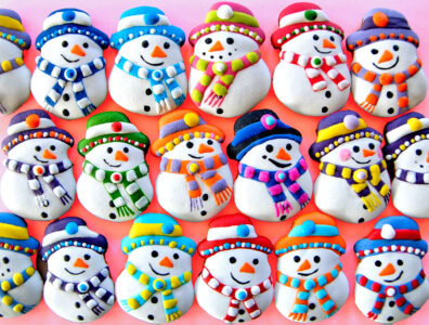Snowmen Cookies Jigsaw Puzzle