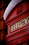 Snowy Phone Box