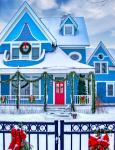 Snowy Stowe Jigsaw Puzzle