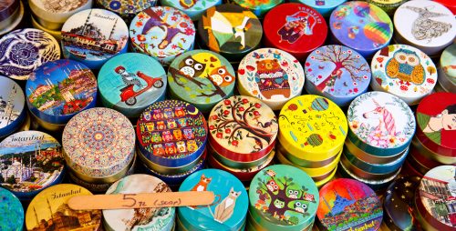 Souvenir Tins Jigsaw Puzzle