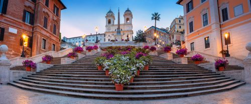 Spanish Steps Jigsaw Puzzle