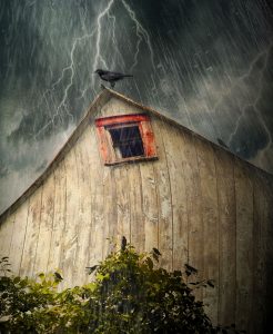 Spooky Barn Jigsaw Puzzle