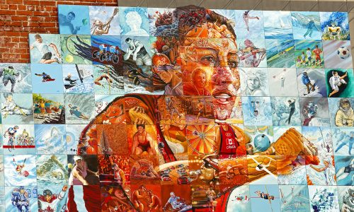 Sports Mural Jigsaw Puzzle