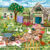 Spring Garden Friends Jigsaw Puzzle
