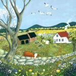 Spring On The Farm Jigsaw Puzzle