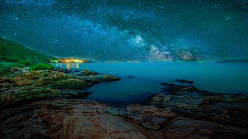 Starry Horizon Jigsaw Puzzle