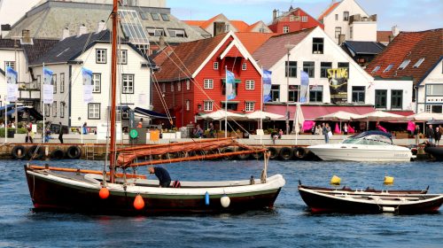 Stavanger Harbor Jigsaw Puzzle