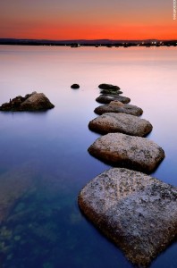 Stepping Stones Jigsaw Puzzle