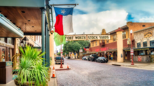 Stockyards District Jigsaw Puzzle