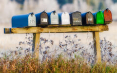 Stowe Mailboxes Jigsaw Puzzle