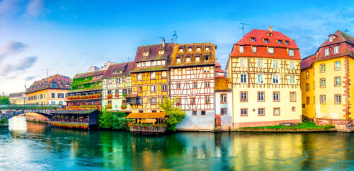 Strasbourg Canal Jigsaw Puzzle