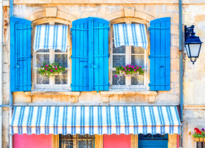 Stripes and Shutters Jigsaw Puzzle