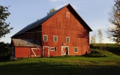 Sunlit Barn