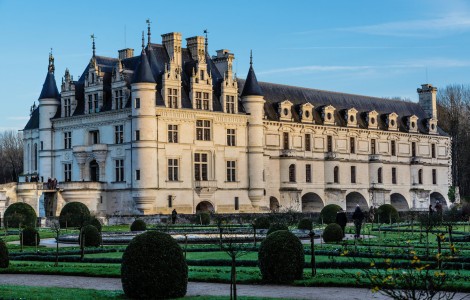 Sunset at Chenonceau Jigsaw Puzzle