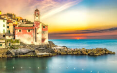 Sunset in Tellaro