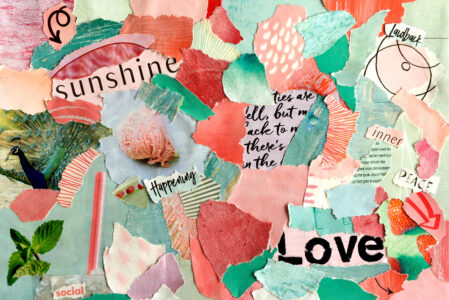 Sunshine Mood Board Jigsaw Puzzle