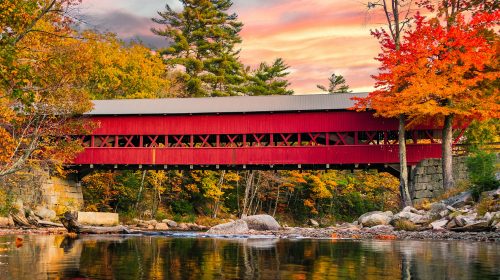 Swift River Bridge Jigsaw Puzzle