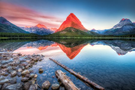 Swiftcurrent Lake Jigsaw Puzzle