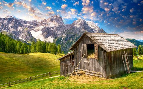 Swiss Barn Jigsaw Puzzle