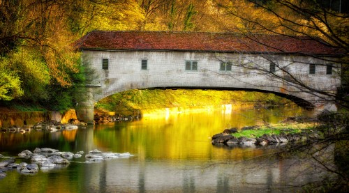 Swiss Bridge Jigsaw Puzzle