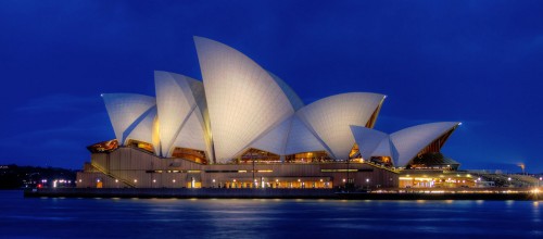 Sydney Opera House at Dusk Jigsaw Puzzle