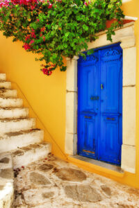 Symi Island Doors Jigsaw Puzzle