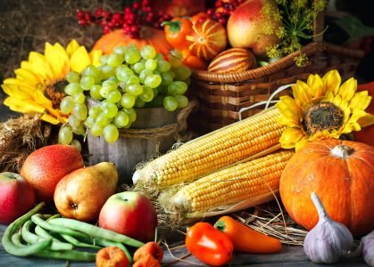 Table Harvest Jigsaw Puzzle