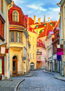 Tallinn Street Jigsaw Puzzle