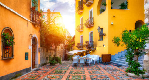 Taormina Cafe Jigsaw Puzzle