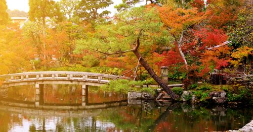 Temple Garden Jigsaw Puzzle