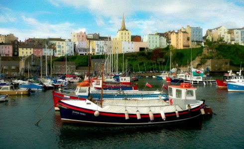 Tenby Harbor Jigsaw Puzzle