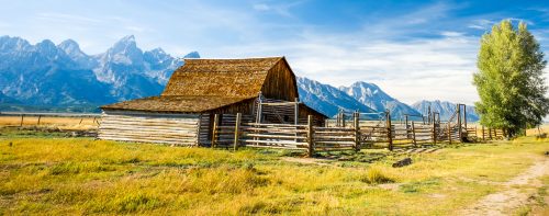 Teton Barn Jigsaw Puzzle