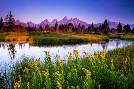 Teton Sunrise Jigsaw Puzzle