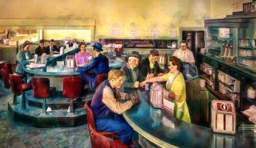 The Diner Jigsaw Puzzle